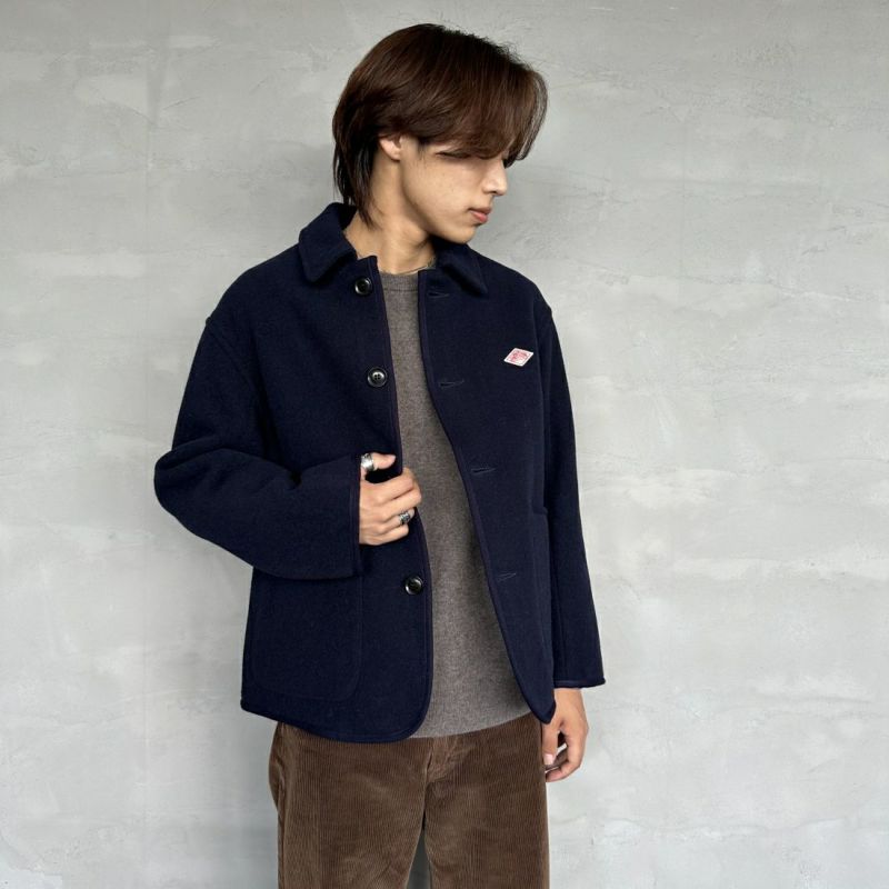 DANTON [ダントン] スタンドカラー ボアフリースカーディガン [DT-A0547WFA]｜ジーンズファクトリー公式通販サイト - JEANS  FACTORY Online Shop