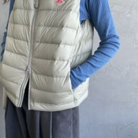 DANTON [ダントン] スタンドカラー ミドルダウンベスト [DT-A0550NRP