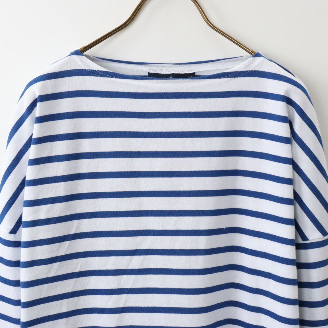 ST.JAMES [セントジェームス] コットンボートネックドロップショルダープルオーバー [16JC-SLOUCH20003] NEI/GIT