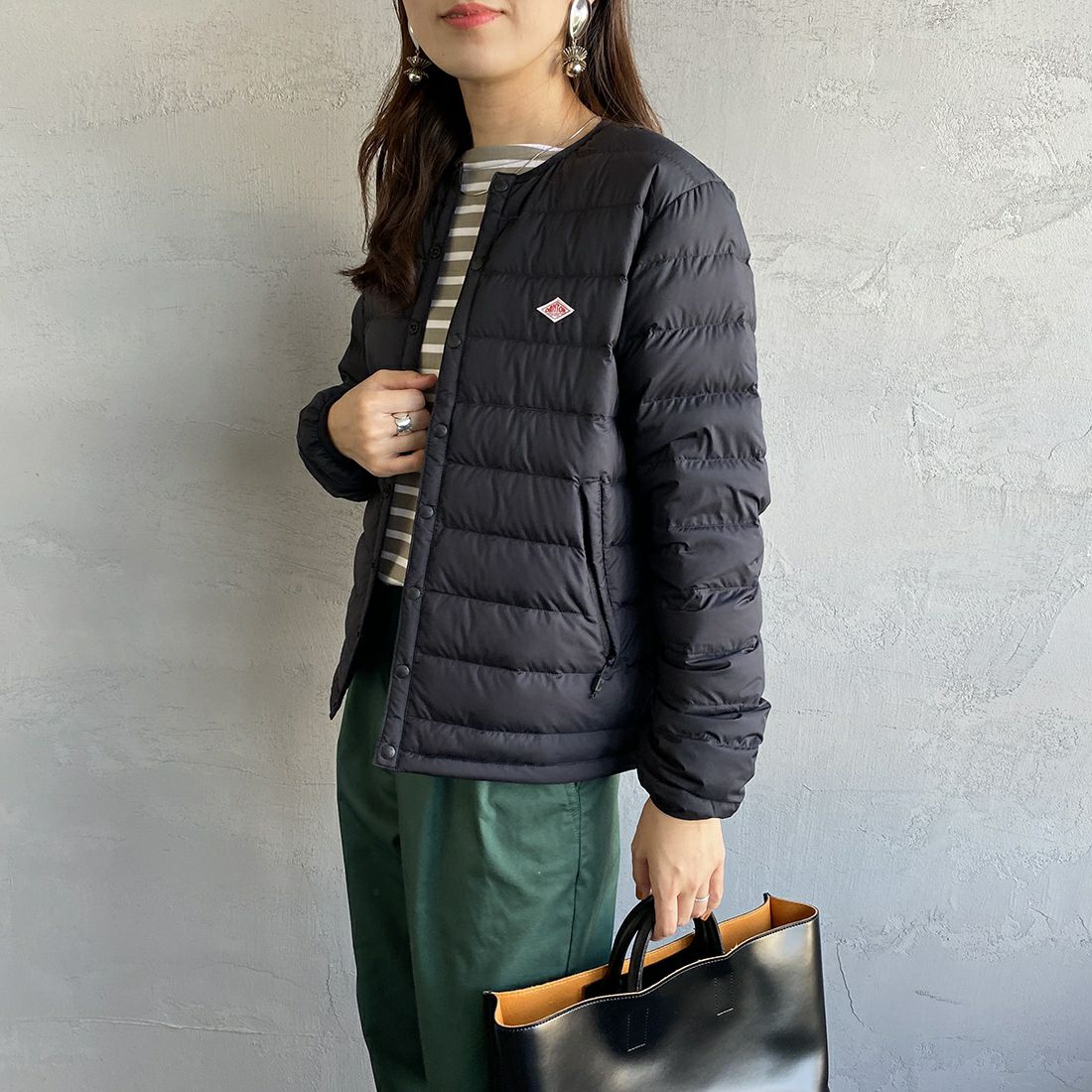 BLACK&&モデル身長：160cm 着用サイズ：S&&