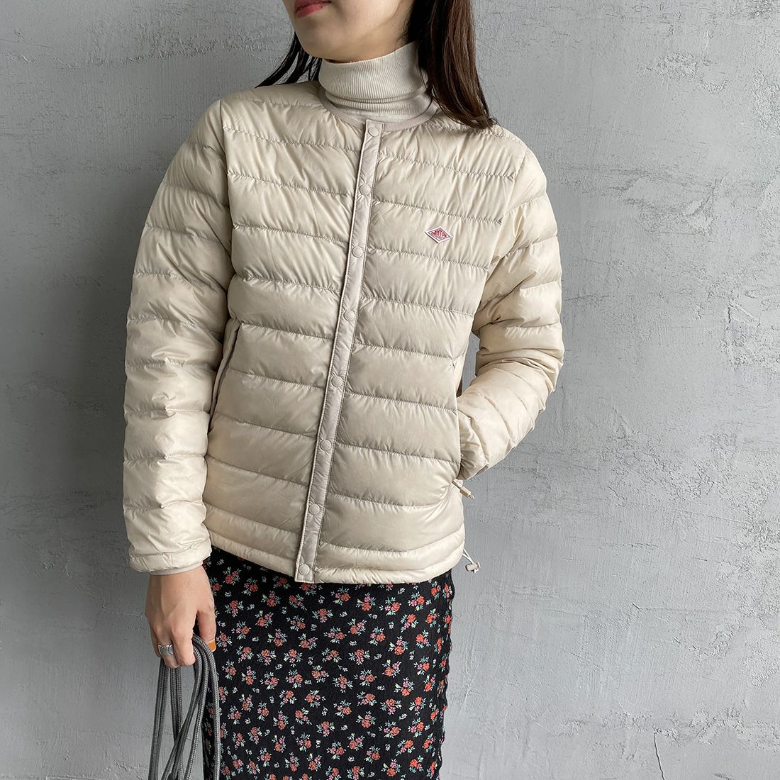 OYSTER WHT&&モデル身長：160cm 着用サイズ：S&&