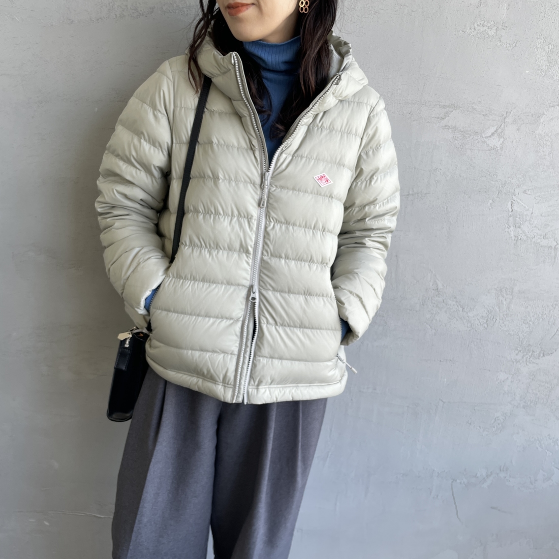 DANTON [ダントン] ミドルダウンフードジャケット [DT-A0563NRP  