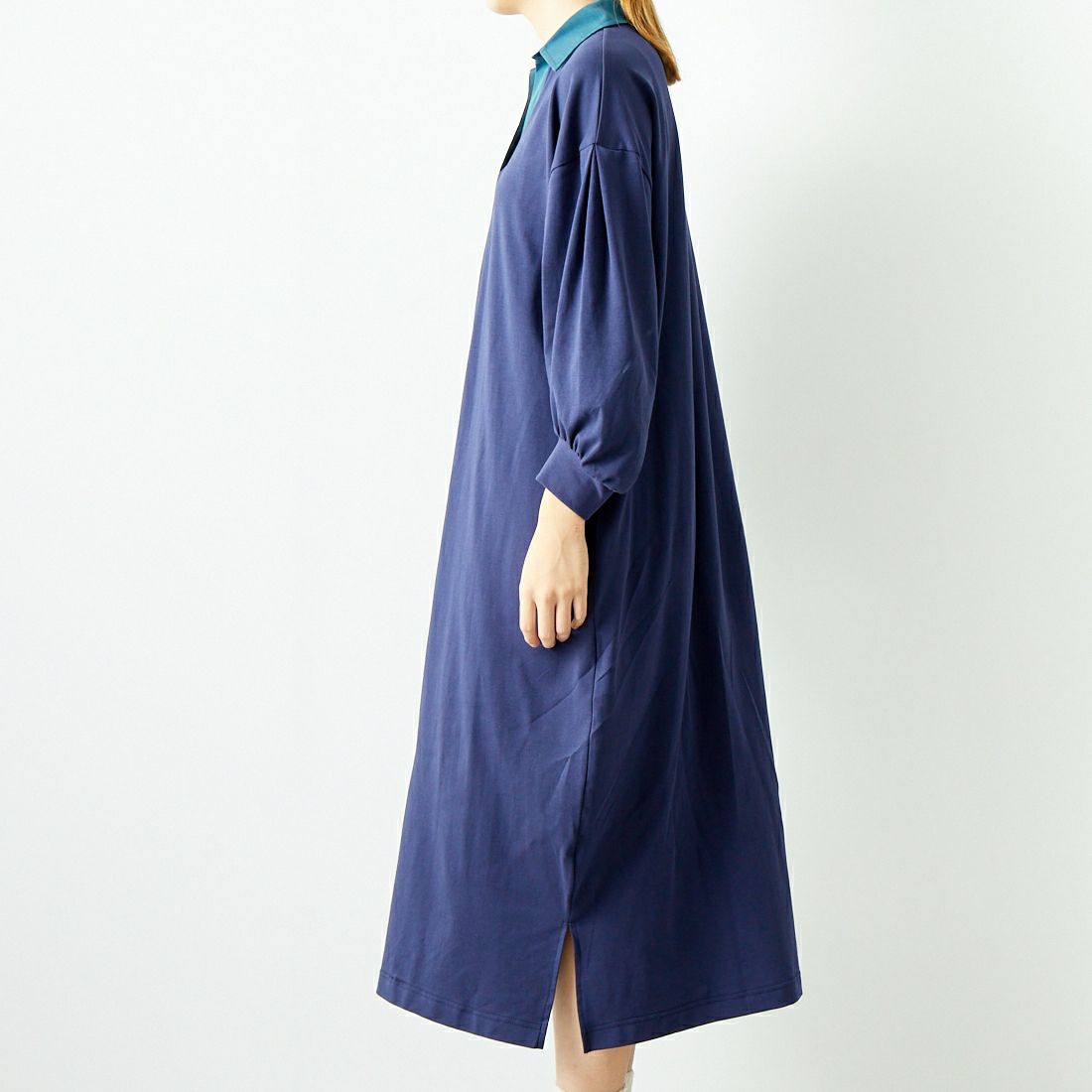 Jeans Factory Clothes [ジーンズファクトリークローズ] ラガーワンピース [143613] 48 ﾈｲﾋﾞｰ