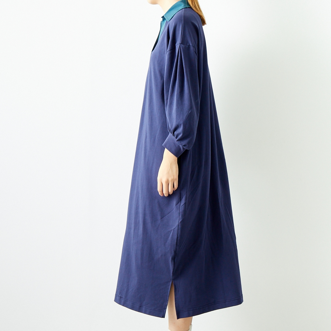 Jeans Factory Clothes [ジーンズファクトリークローズ] ラガーワンピース [143613] 48 ﾈｲﾋﾞｰ