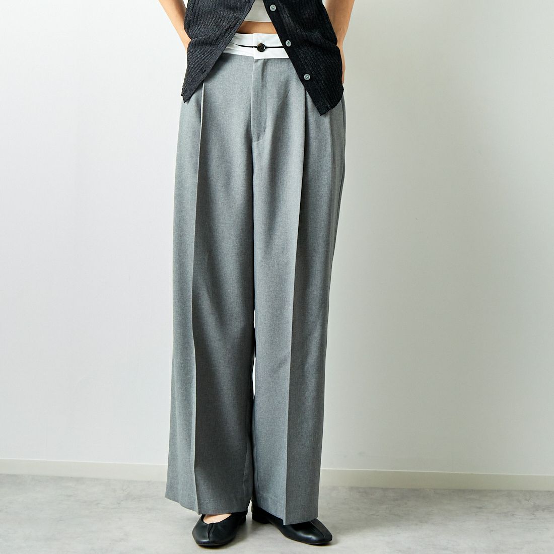 002 Mｸﾞﾚｰ&&モデル身長：167cm 着用サイズ：38&&