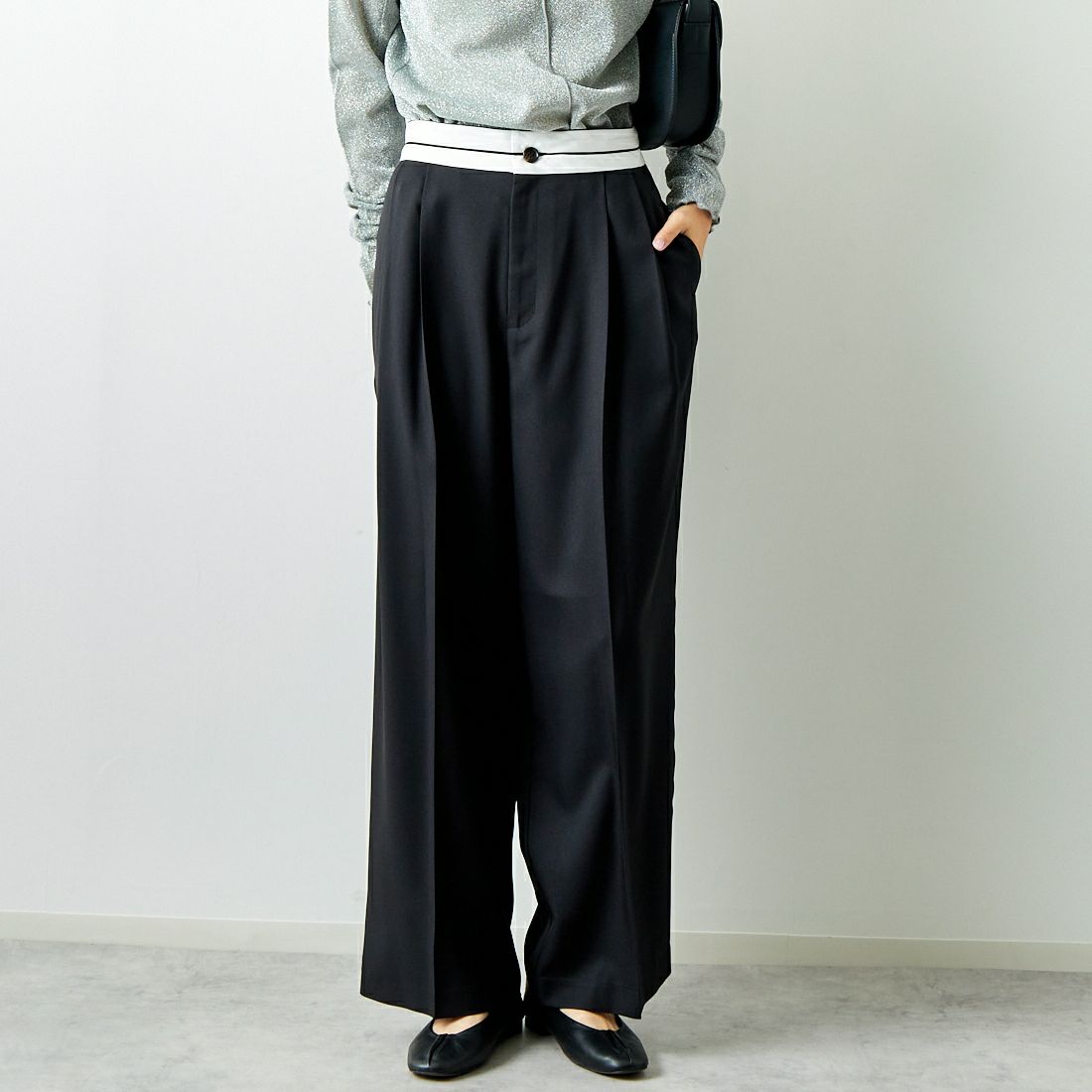 004 ﾌﾞﾗｯｸ&&モデル身長：167cm 着用サイズ：38&&