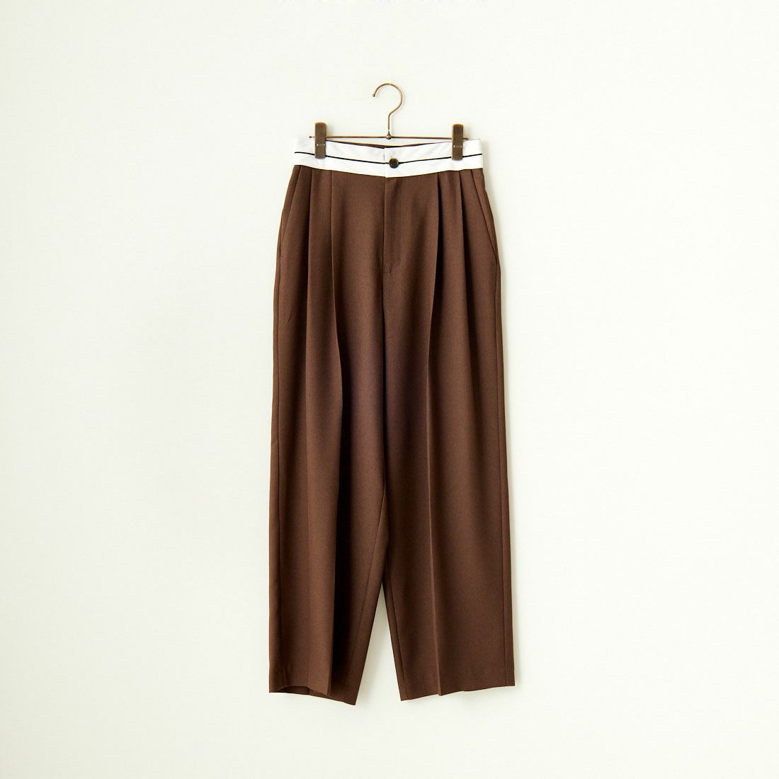 Jeans Factory Clothes [ジーンズファクトリークローズ] マーベルトパンツ [21243073] 037 ﾌﾞﾗｳﾝ