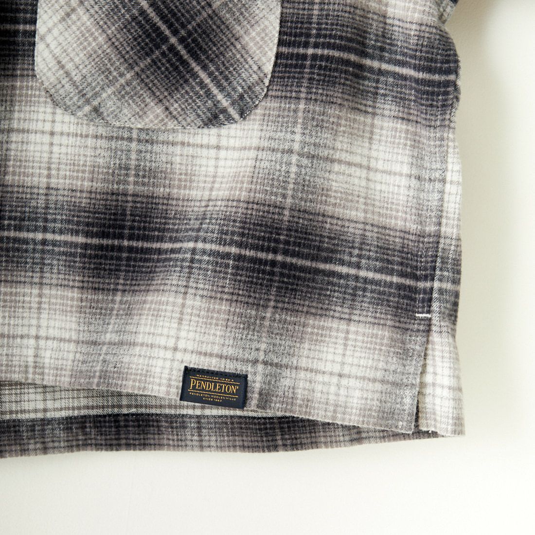 PENDLETON [ペンドルトン] ショートレンジ オープンカラーシャツ [4475-7101] 70 GRY/BLK