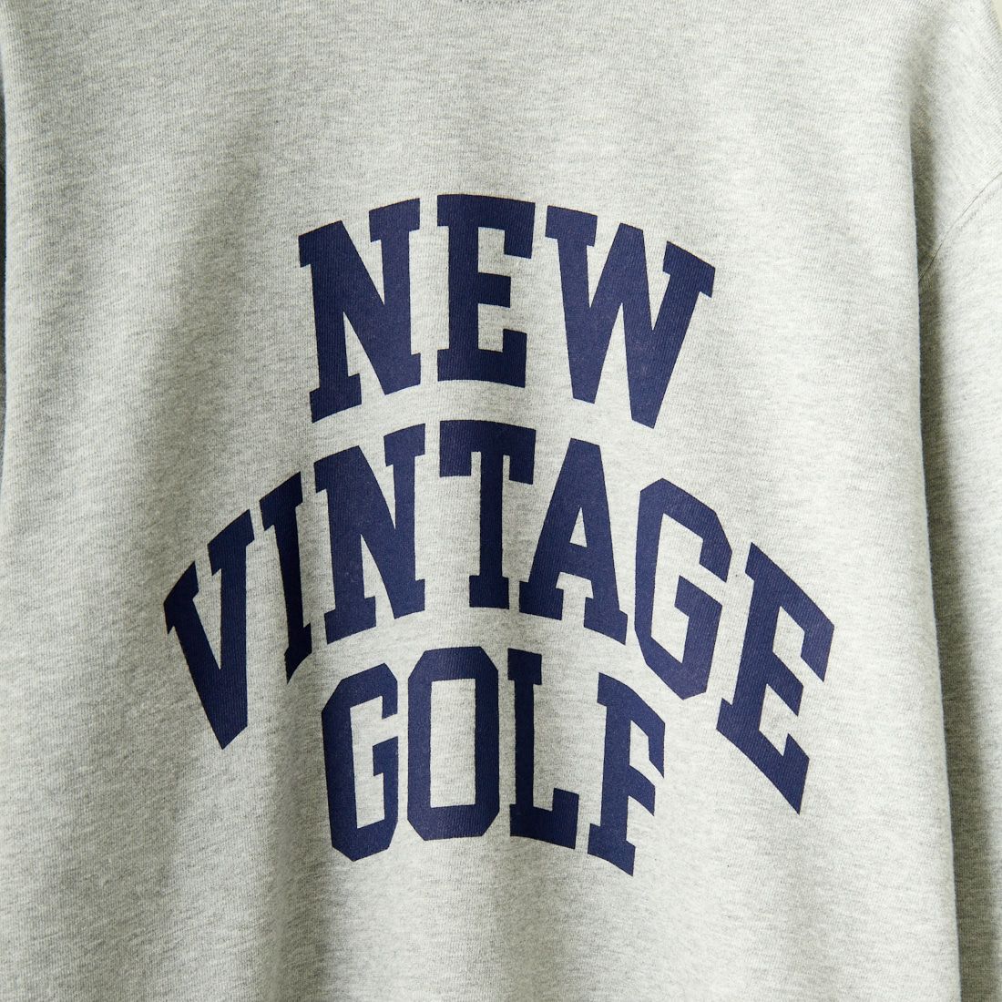 NEW VINTAGE GOLF [ニュービンテージゴルフ] ユーズドクルーネックスウェット [NVG-24F06] GREY
