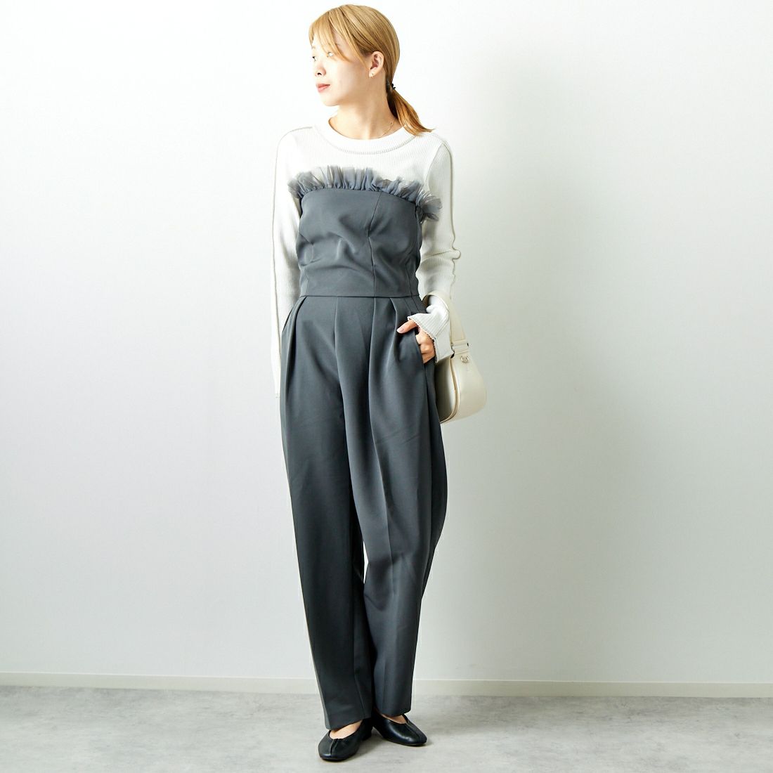 CHARCOAL&&モデル身長：167cm 着用サイズ：F&&