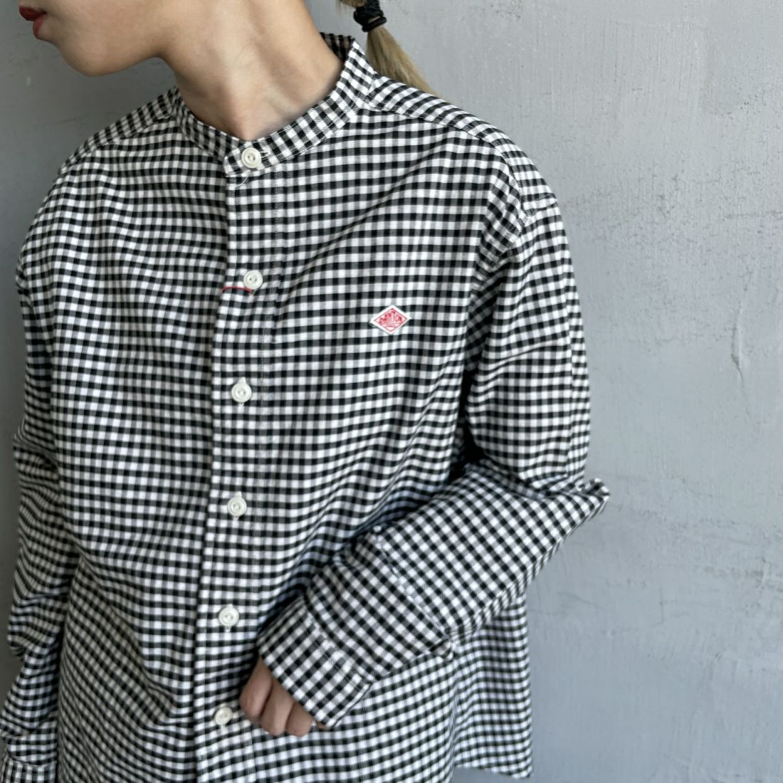 DANTONダントン バンドカラーシャツ 楽天市場】メンズ40-44 ダントン オックス バンドカラー 長袖 シャツ