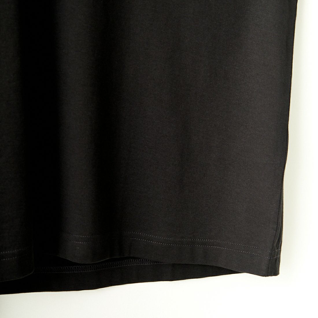 HANDVAERK [ハンドバーク] 60/2 ロングスリーブTシャツ [6521] BLACK