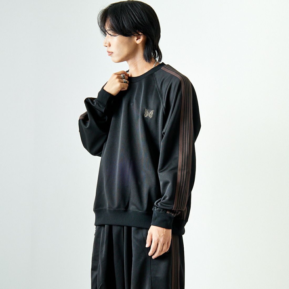 Needles [ニードルズ] トラッククルーネックシャツ [PU272]｜ジーンズ 