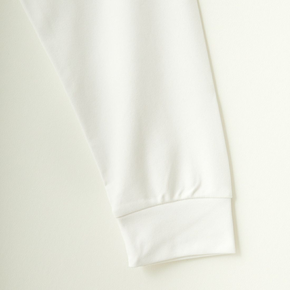 +phenix [プラスフェニックス] 別注 ワンポイント刺繍ロゴ ドローコードTシャツ [POT-24012IN-JF] WHITE