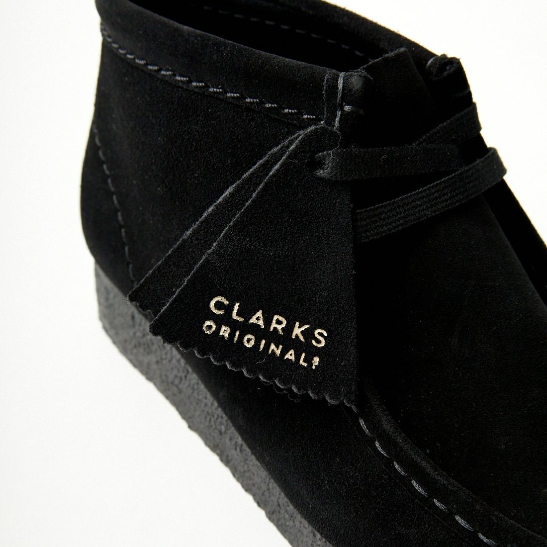 Clarks [クラークス] レディース ワラビーブーツ(ブラックスエード) [26155521] BLACK