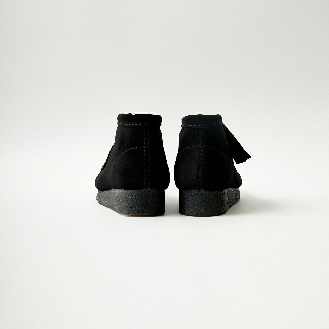 Clarks [クラークス] レディース ワラビーブーツ(ブラックスエード) [26155521] BLACK