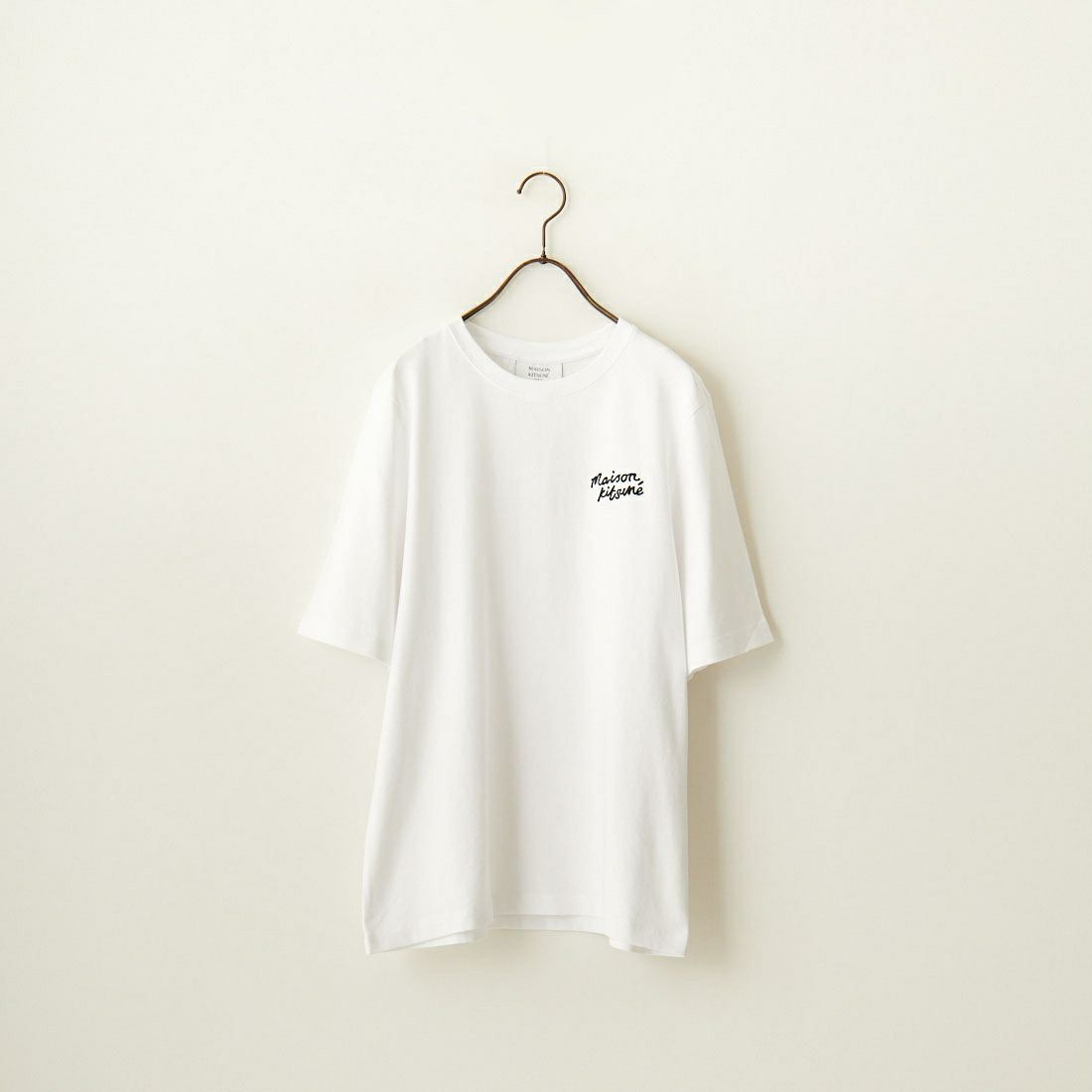 MAISON KITSUNE [メゾン キツネ] ハンドライティング コンフォート Tシャツ [MW00126KJ0119] M186 WHT