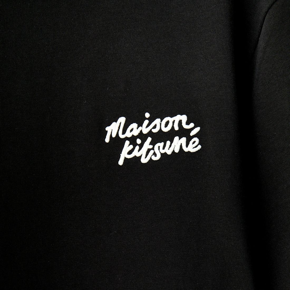 MAISON KITSUNE [メゾン キツネ] ハンドライティング コンフォート Tシャツ [MW00126KJ0119] O197 BLK