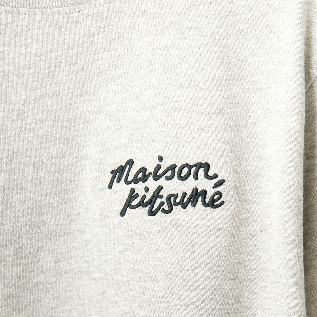 MAISON KITSUNE [メゾン キツネ] ハンドライティング コンフォート Tシャツ [MW00126KJ0119] H120 L.GRY