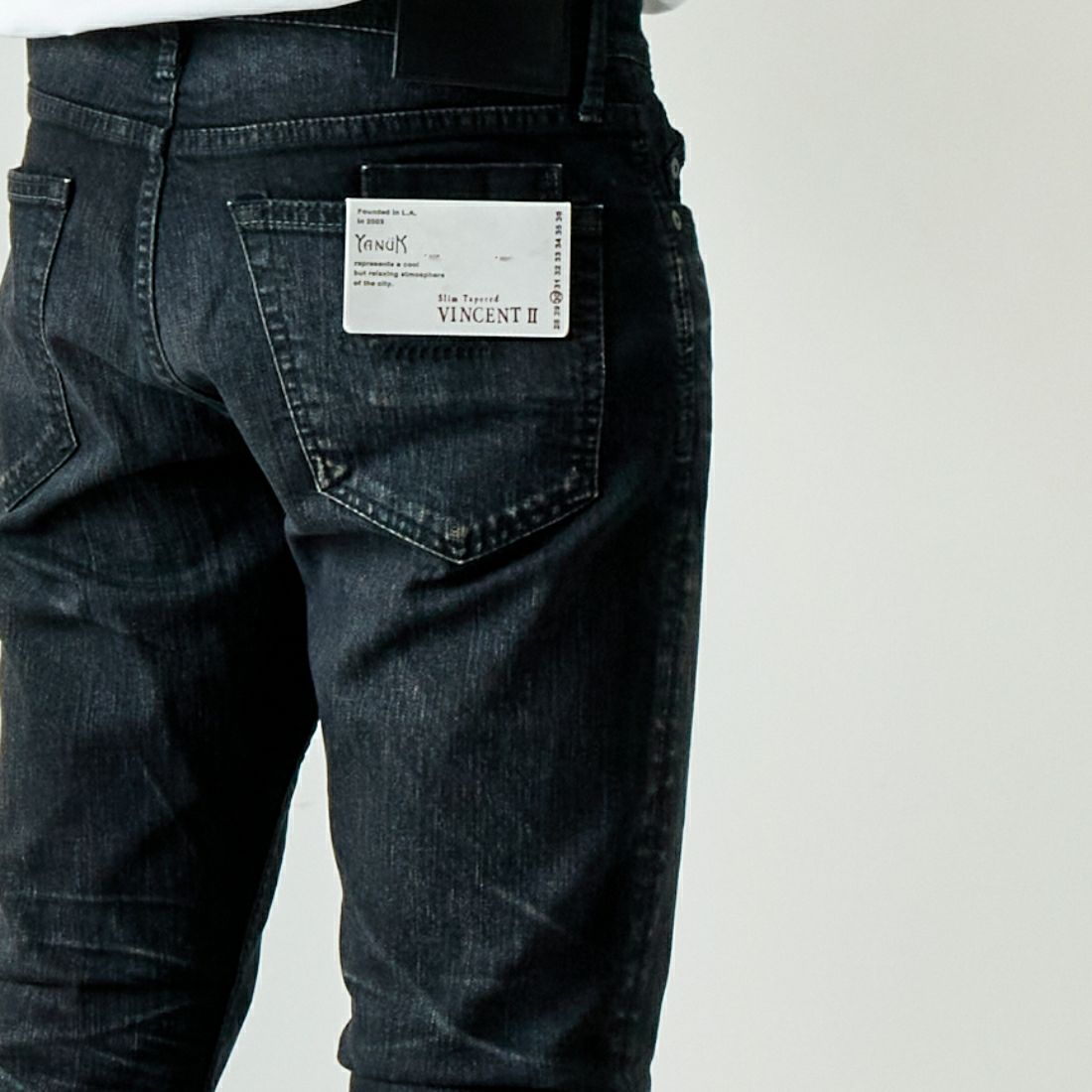 YANUK [ヤヌーク] スリムテーパードデニム VINCENT2/ヴィンセント2 [57243002] OBK