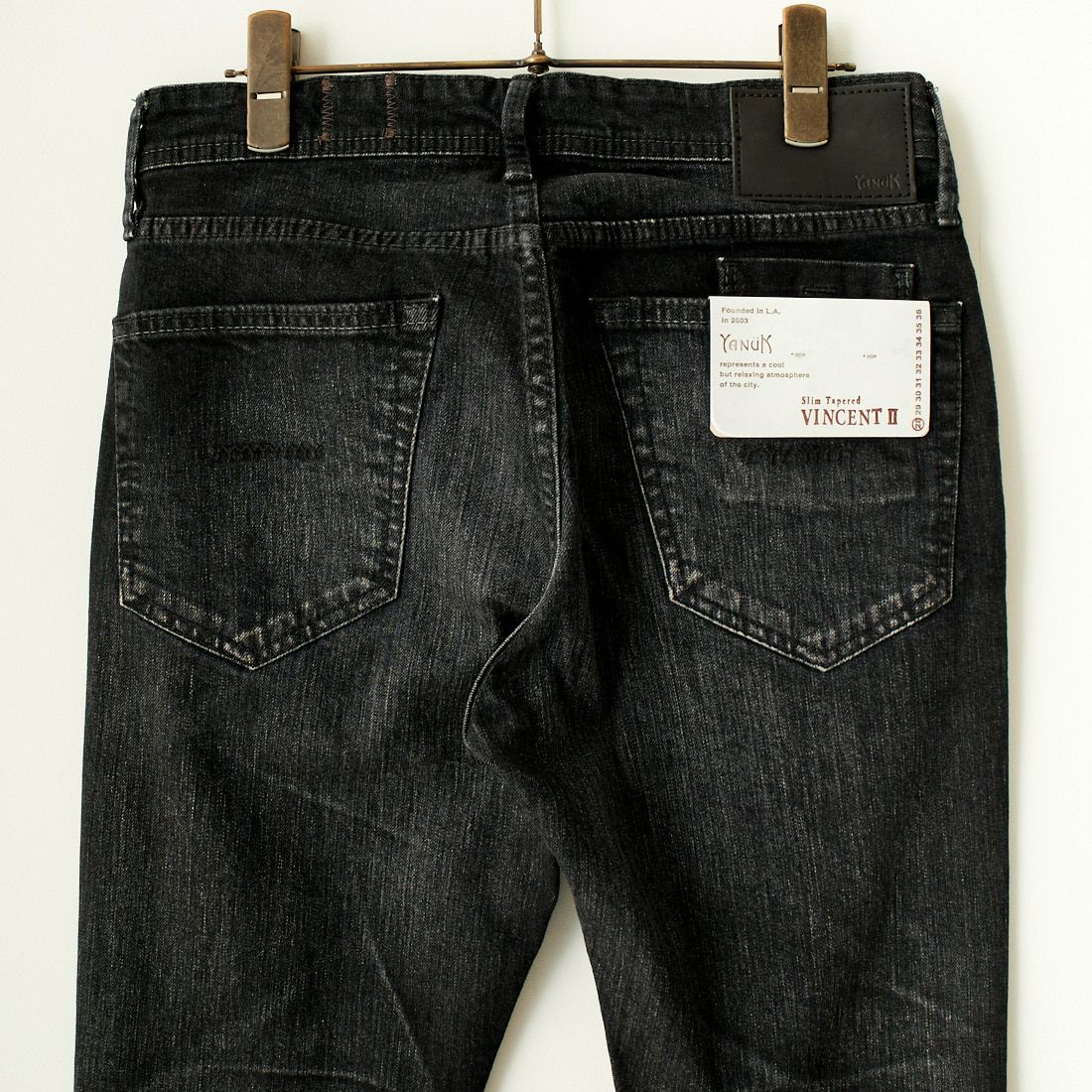 YANUK [ヤヌーク] スリムテーパードデニム VINCENT2/ヴィンセント2 [57243002] OBK