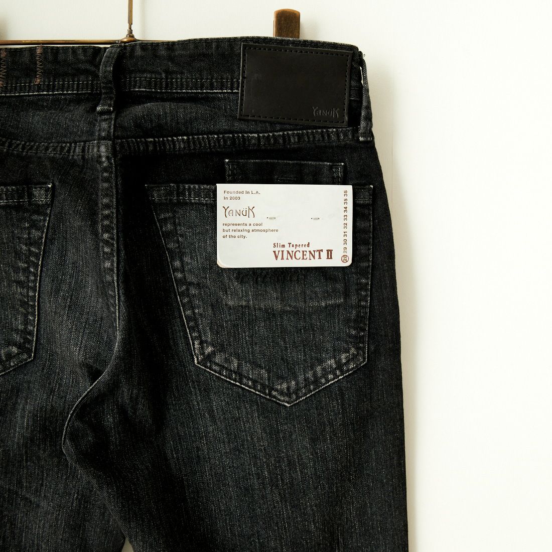 YANUK [ヤヌーク] スリムテーパードデニム VINCENT2/ヴィンセント2 [57243002] OBK