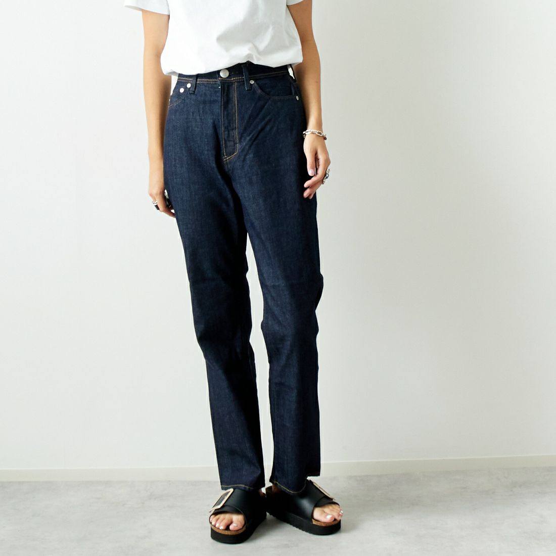 YANUK [ヤヌーク] ストレートデニム LOUISE/ルイーズ [57134210]｜ジーンズファクトリー公式通販サイト - JEANS  FACTORY Online Shop