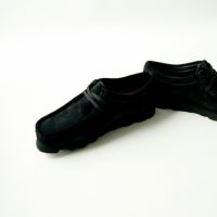 クラークス レディース ワラビー ゴアテックス ブラックスエード 25cm Wallabee.GTX / レディースワラビーゴアテックス （ブラックスエード
