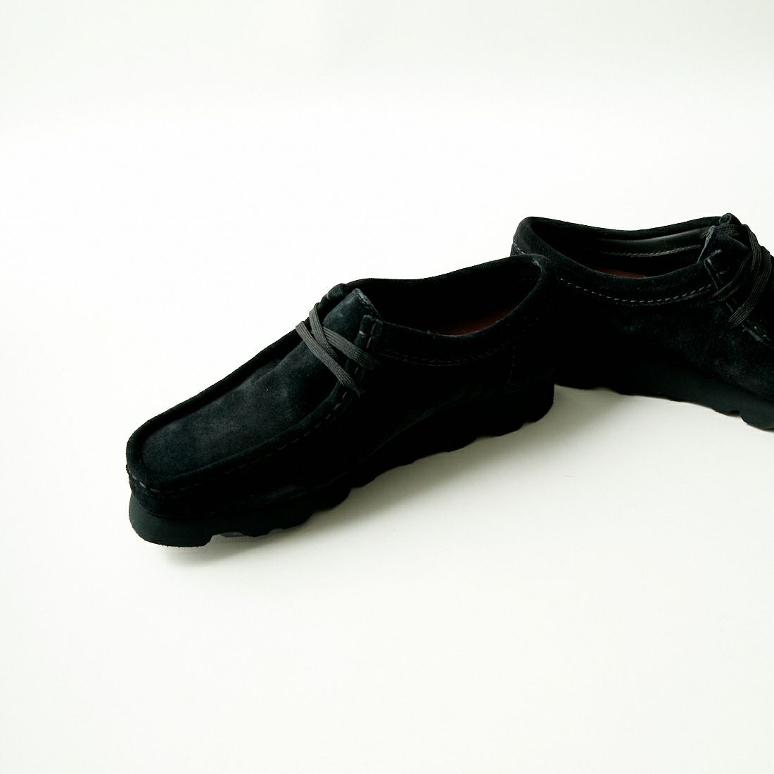 Clarks [クラークス] レディース ワラビー ゴアテックス(ブラックスエード) [26179258] BLACK