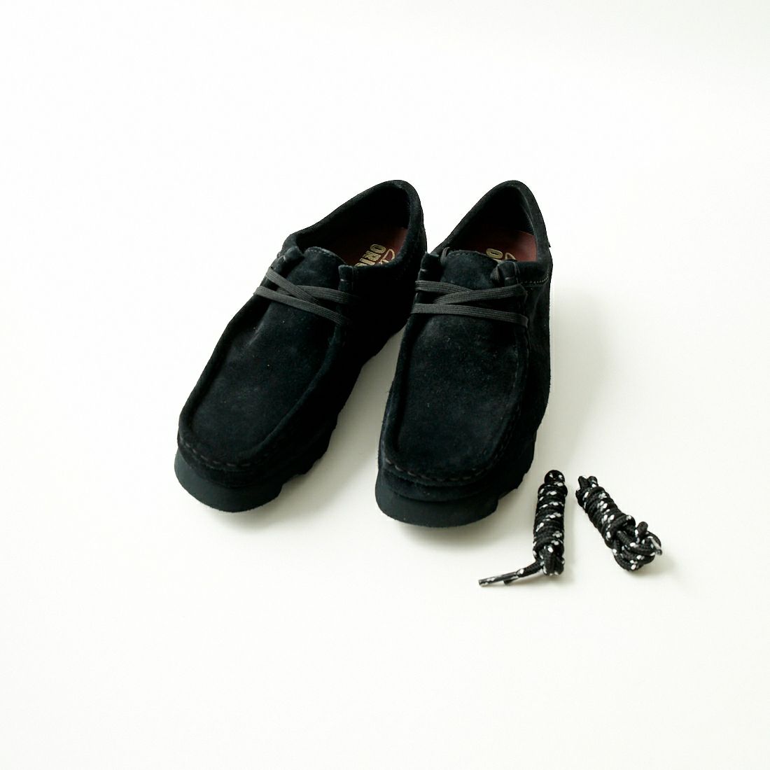 Clarks [クラークス] レディース ワラビー ゴアテックス(ブラックスエード) [26179258] BLACK