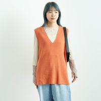 202 ｵﾚﾝｼﾞ&&モデル身長：167cm 着用サイズ：F&&