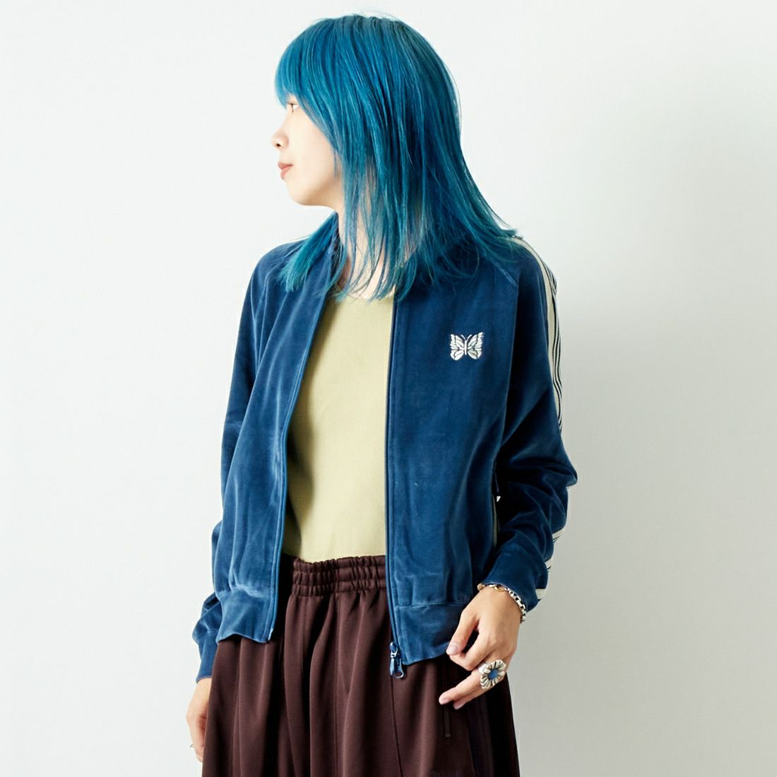 Watson着用needlesニードルス ベロア トラックジャケット L 【公式通販】