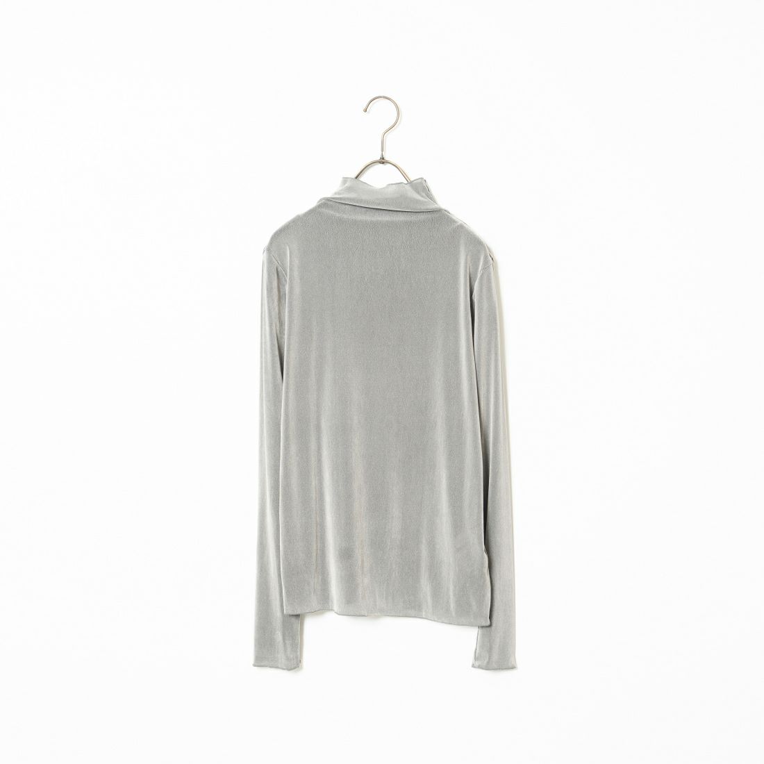 Jeans Factory Clothes [ジーンズファクトリークローズ] フロッキーチュールタートルTシャツ [21243065] 001 Lｸﾞﾚｰ