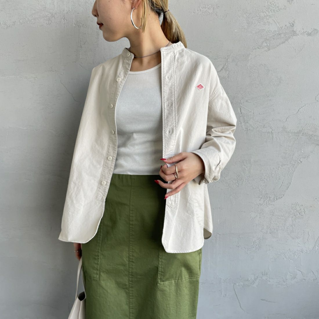 OYSTER&&モデル身長：156cm 着用サイズ：36&&