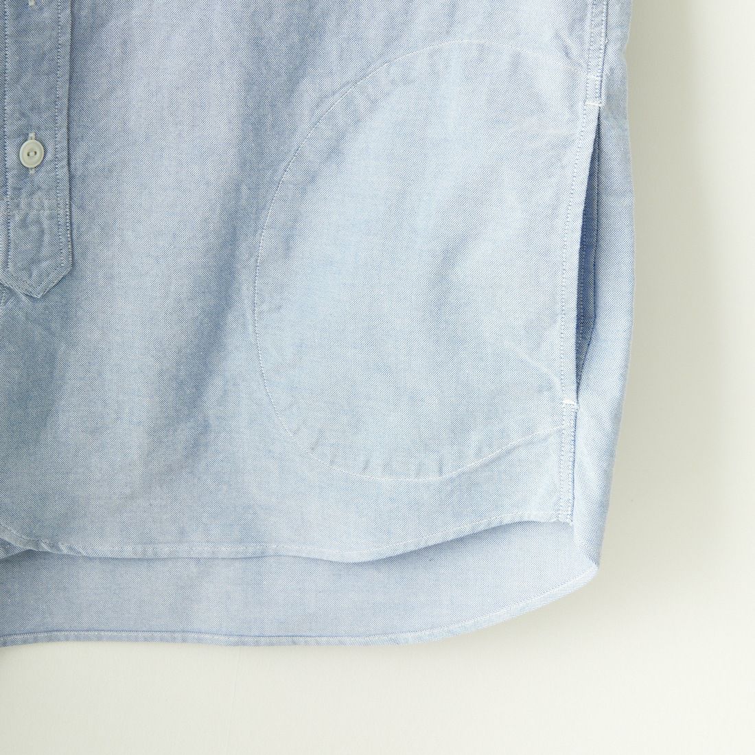 DANTON [ダントン] オックスフォード バンドカラーシャツ [DT-B0279SOX] BLUE