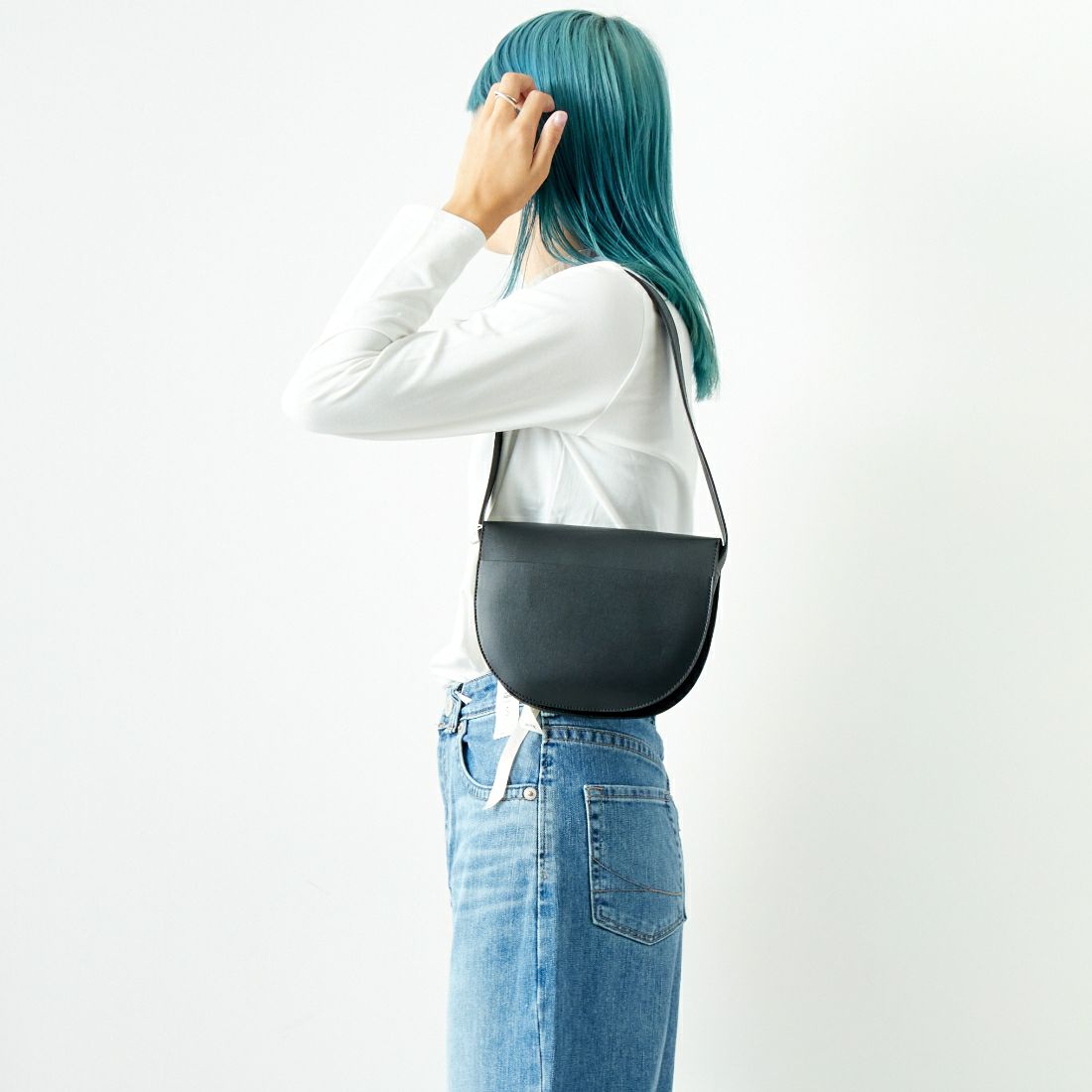 Jf Ready Made [ジェイエフレディメイド] フリルレースTシャツ [3005101] 104 ｵﾌﾎﾜｲﾄ &&モデル身長：167cm 着用サイズ：F&&