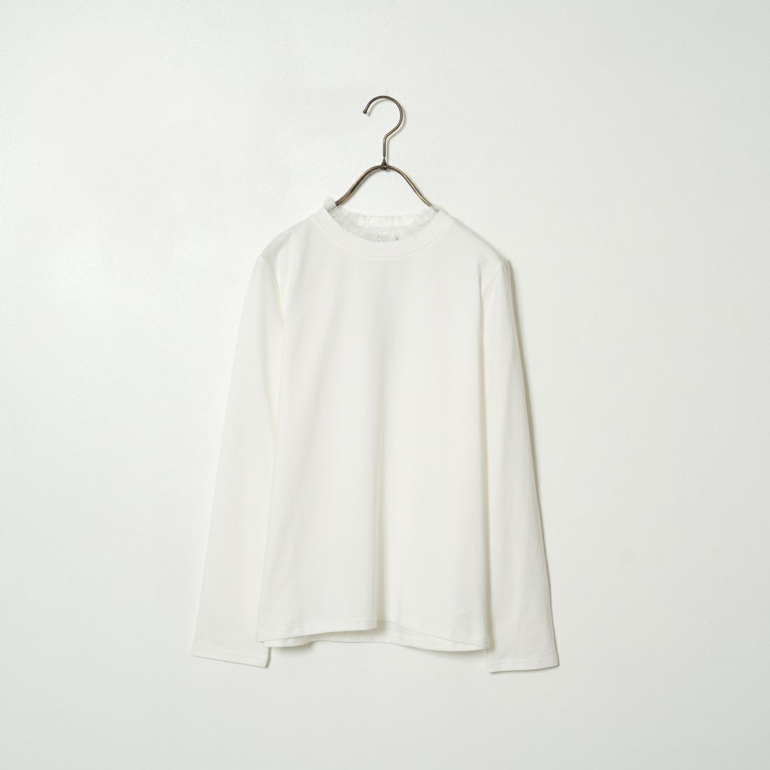 Jf Ready Made [ジェイエフレディメイド] フリルレースTシャツ [3005101] 104 ｵﾌﾎﾜｲﾄ