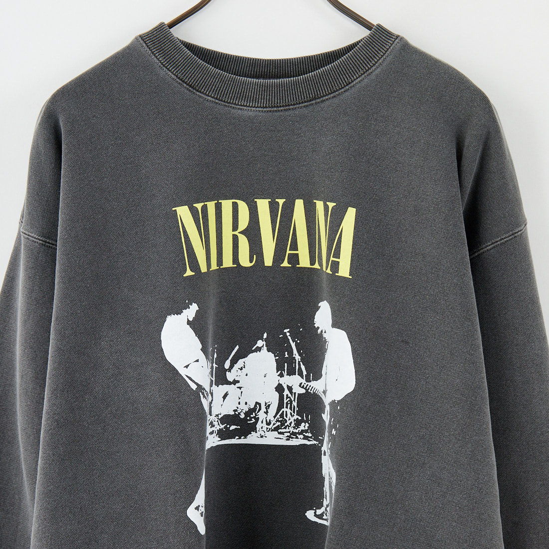 GOOD ROCK SPEED [グッドロックスピード] 別注 NIRVANA プリントスウェット [INTN-020-JF] CHARCOALGOOD ROCK SPEED [グッドロックスピード] 別注 NIRVANA プリントスウェット [INTN-020-JF] CHARCOAL