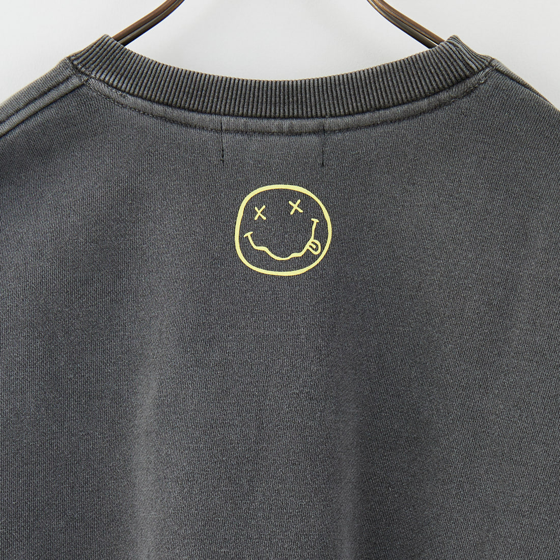 GOOD ROCK SPEED [グッドロックスピード] 別注 NIRVANA プリントスウェット [INTN-020-JF] CHARCOAL