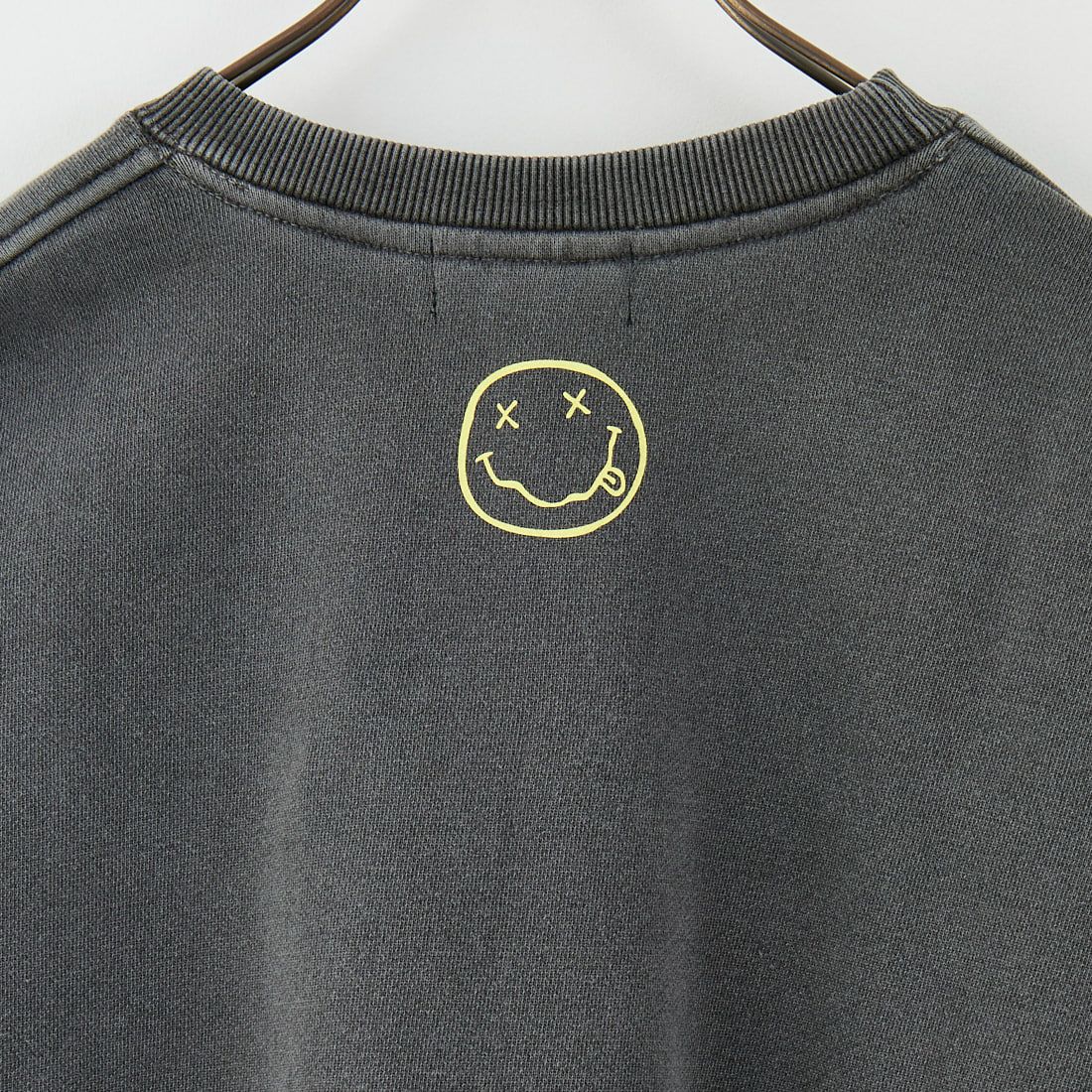 GOOD ROCK SPEED [グッドロックスピード] 別注 NIRVANA プリントスウェット [INTN-020-JF] CHARCOAL