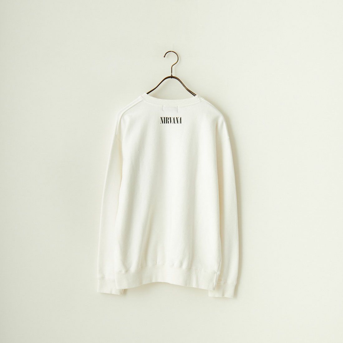 GOOD ROCK SPEED [グッドロックスピード] 別注 NIRVANA プリントスウェット [INTN-021-JF] WHITE