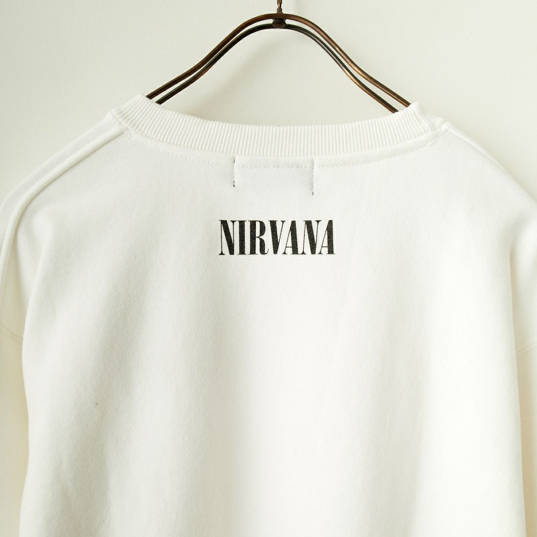 GOOD ROCK SPEED [グッドロックスピード] 別注 NIRVANA プリントスウェット [INTN-021-JF] WHITE