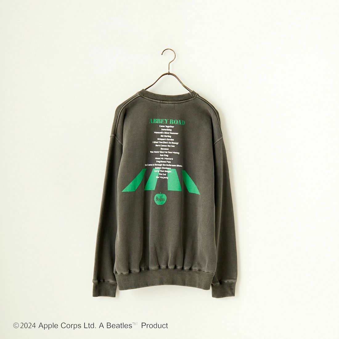 GOOD ROCK SPEED [グッドロックスピード] 別注 THE BEATLES プリントスウェット [INTN-018-JF] CHARCOAL