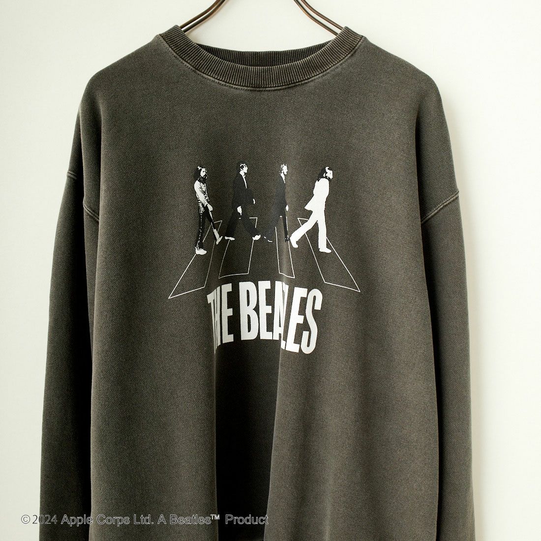 GOOD ROCK SPEED [グッドロックスピード] 別注 THE BEATLES プリントスウェット [INTN-018-JF] CHARCOAL