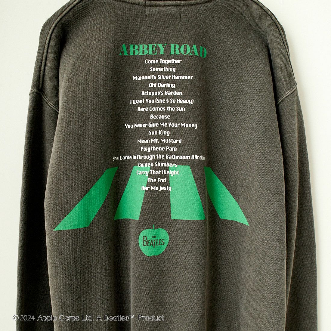GOOD ROCK SPEED [グッドロックスピード] 別注 THE BEATLES プリントスウェット [INTN-018-JF] CHARCOAL