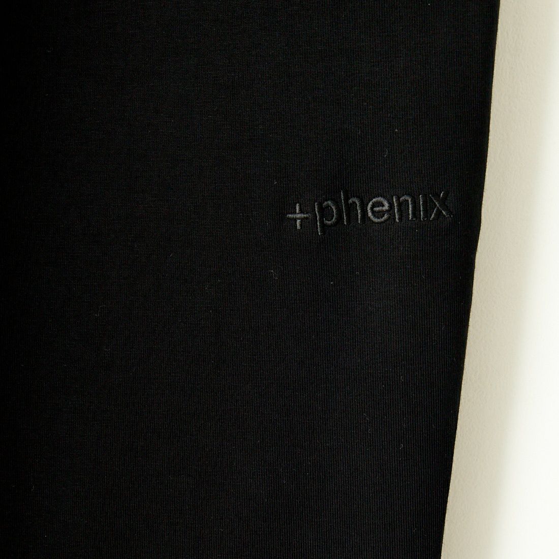 +phenix [プラスフェニックス] 別注 ダンボールニット ジョガーパンツ [POB-24034IN-JF] BLACK