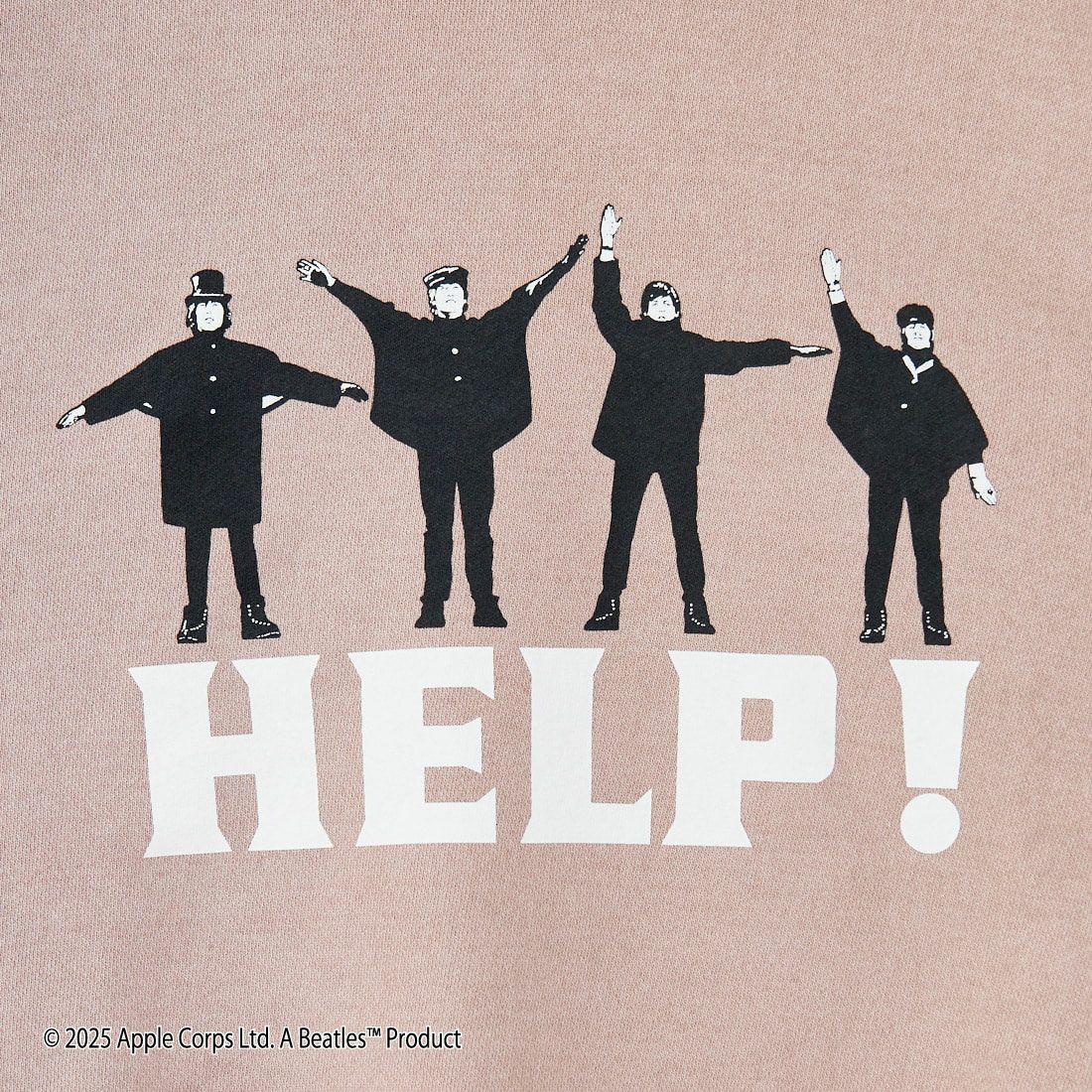 GOOD ROCK SPEED [グッドロックスピード] 別注 THE BEATLES プリントスウェット [INTN-019-JF] PINK