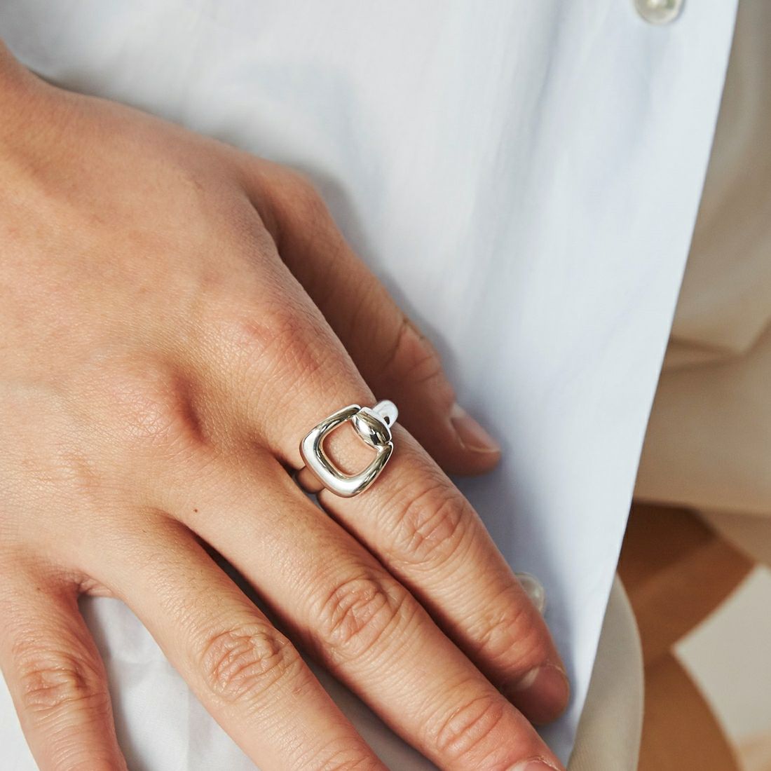 XOLO JEWELRY [ショロジュエリー] シングル ホースビットリング [XOR058] SILVER