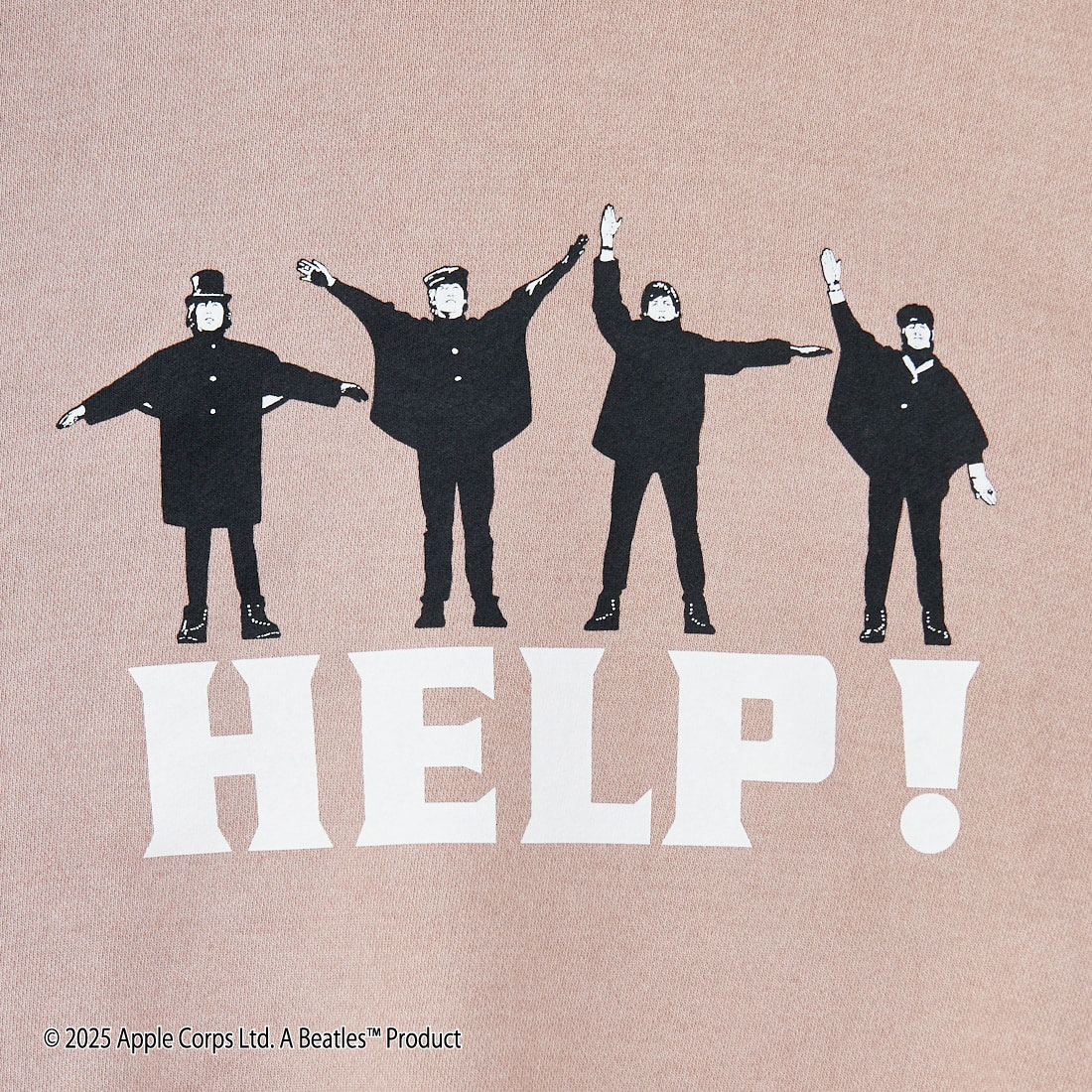 GOOD ROCK SPEED [グッドロックスピード] 別注 THE BEATLES プリントスウェット [INTN-019-JF] PINK