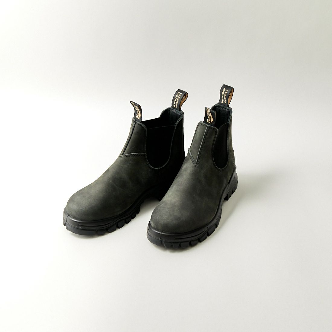 Blundstone [ブランドストーン] LUG BOOT ヌバック [BS2238056] ﾗｽﾃｨｯｸﾌﾞﾗｯ